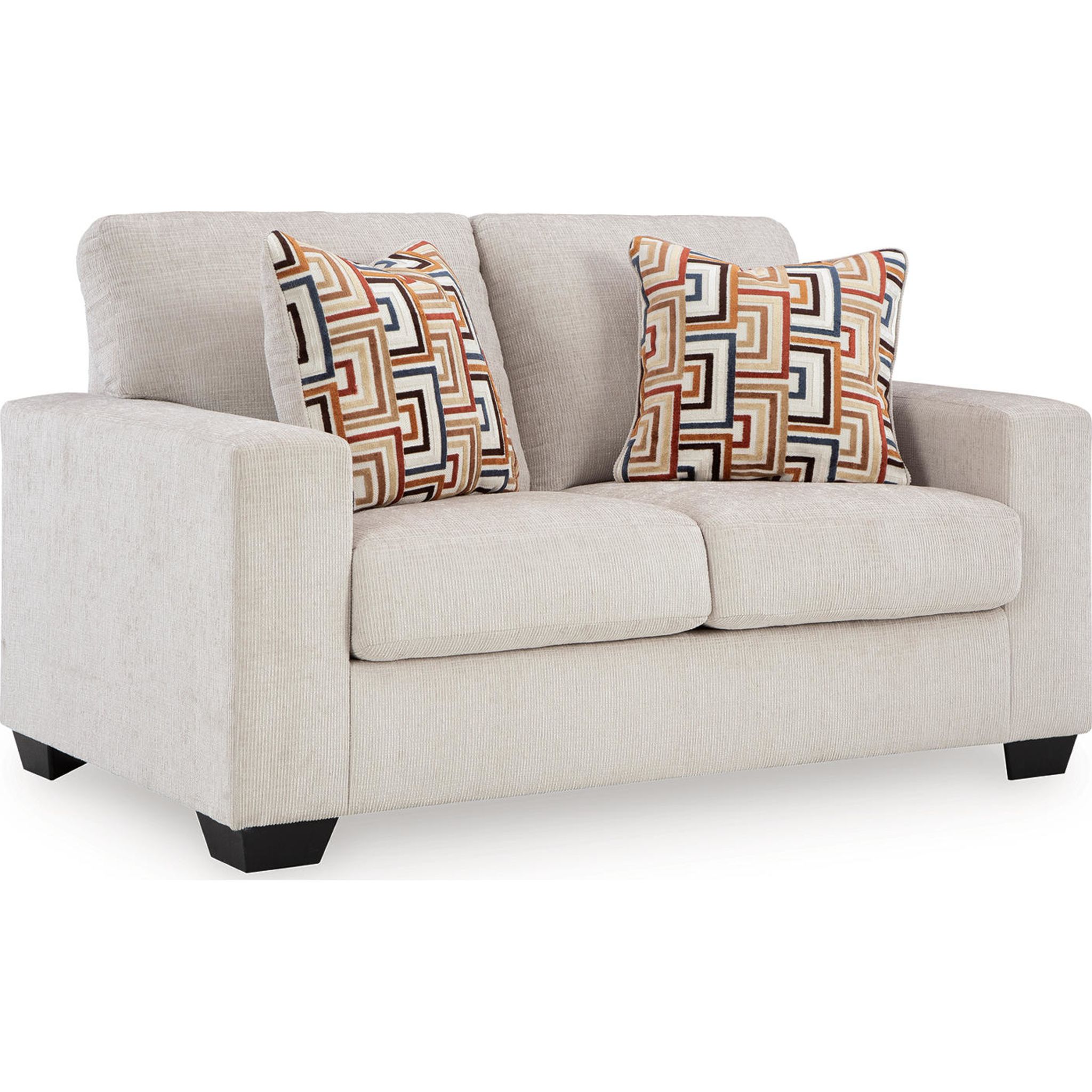 Aviemore Loveseat - Stone - Gallery Image 1