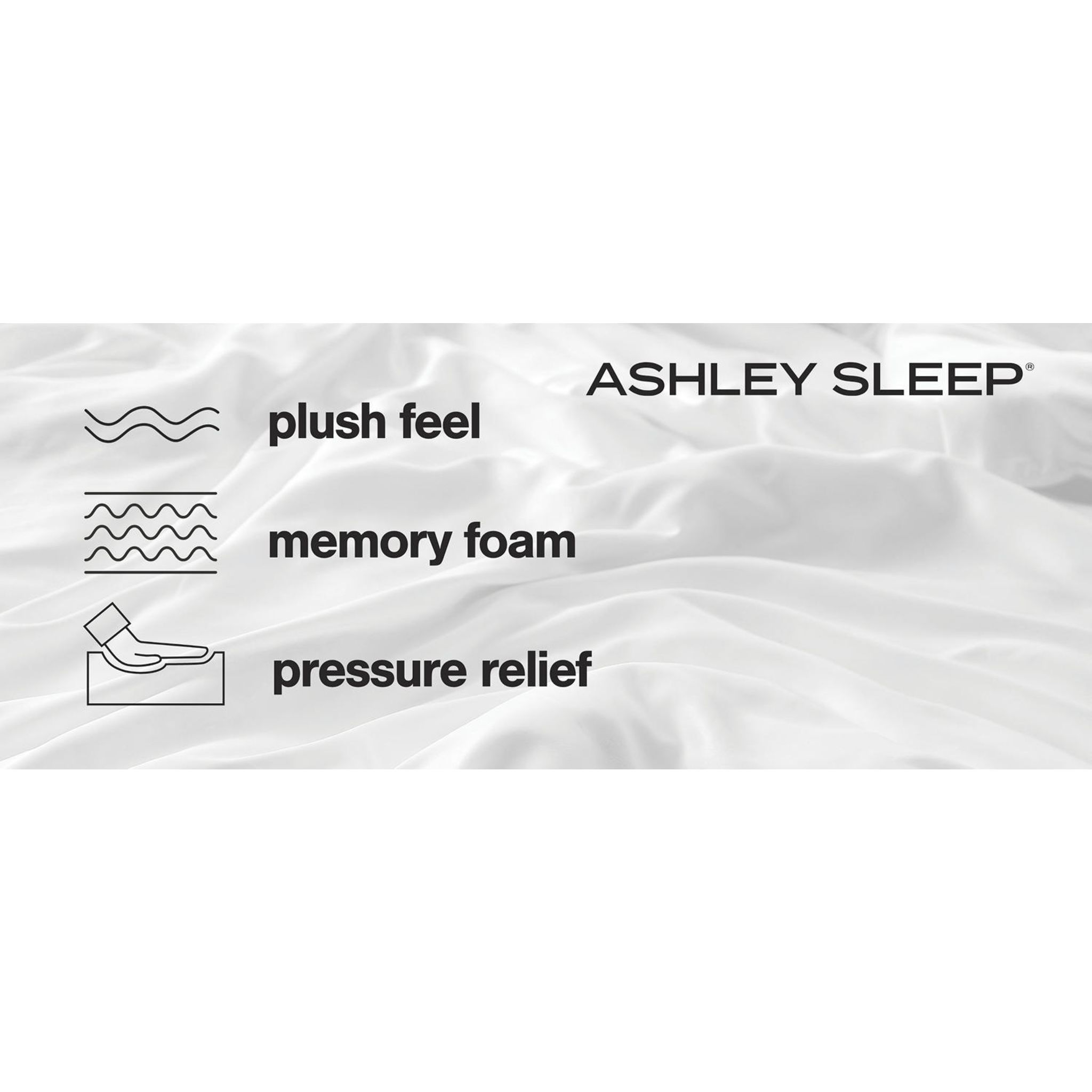 Ashley Sleep Chime 12 inch Memory Foam Mattress In A Box - King - Gallery Image 8