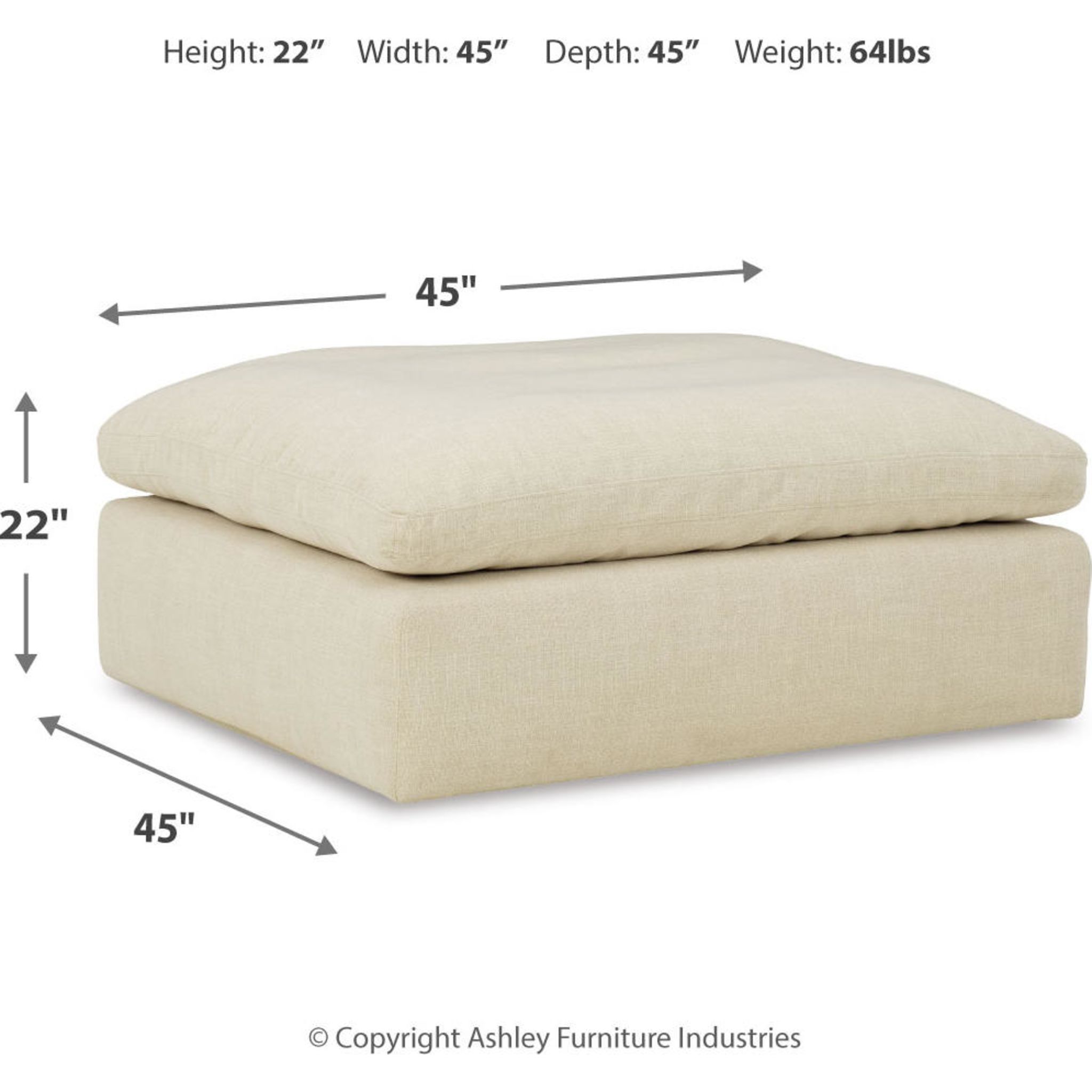 Tanavi-Exclusive Oversized Accent Ottoman - Gallery Image 7