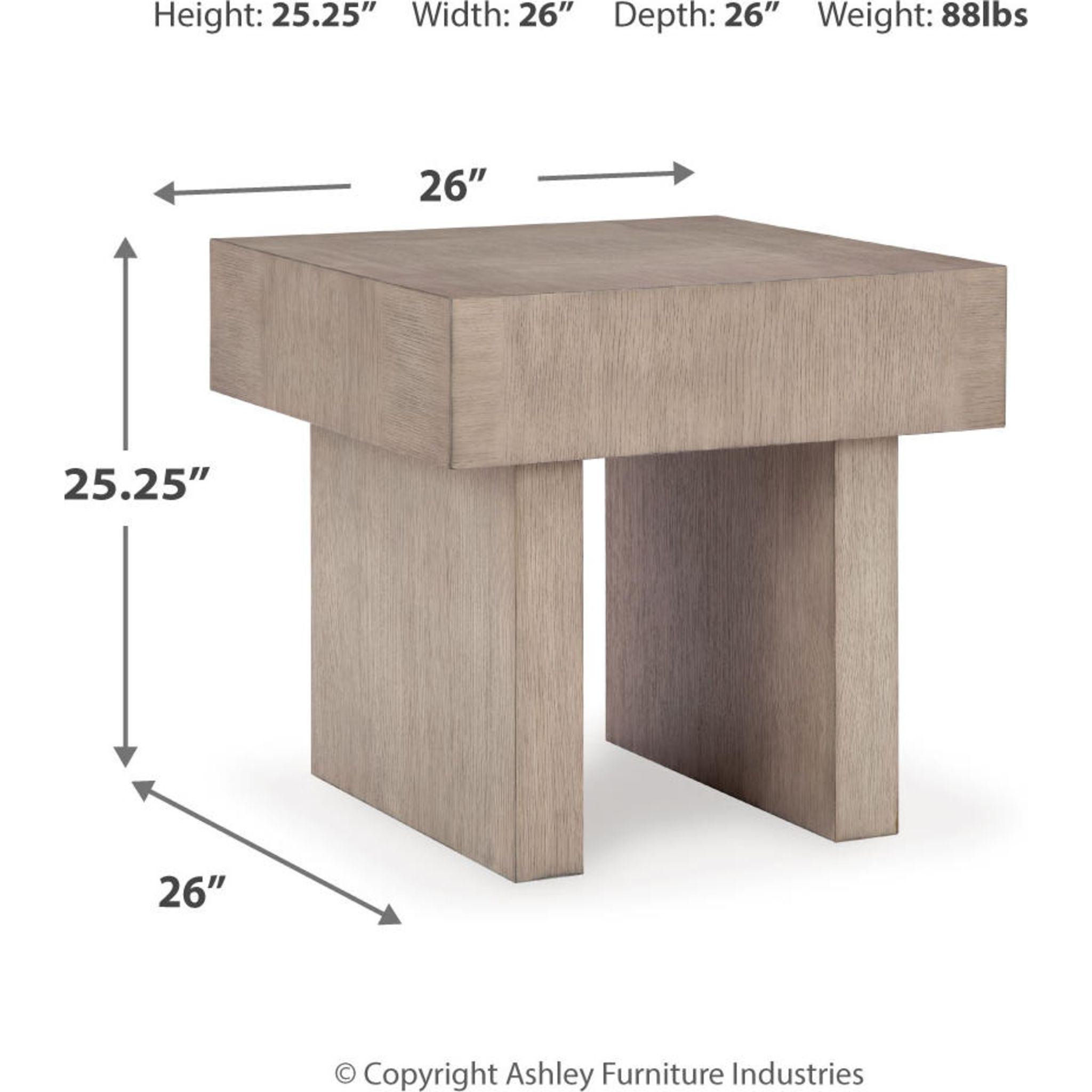 Jorlaina End Table - Gallery Image 5