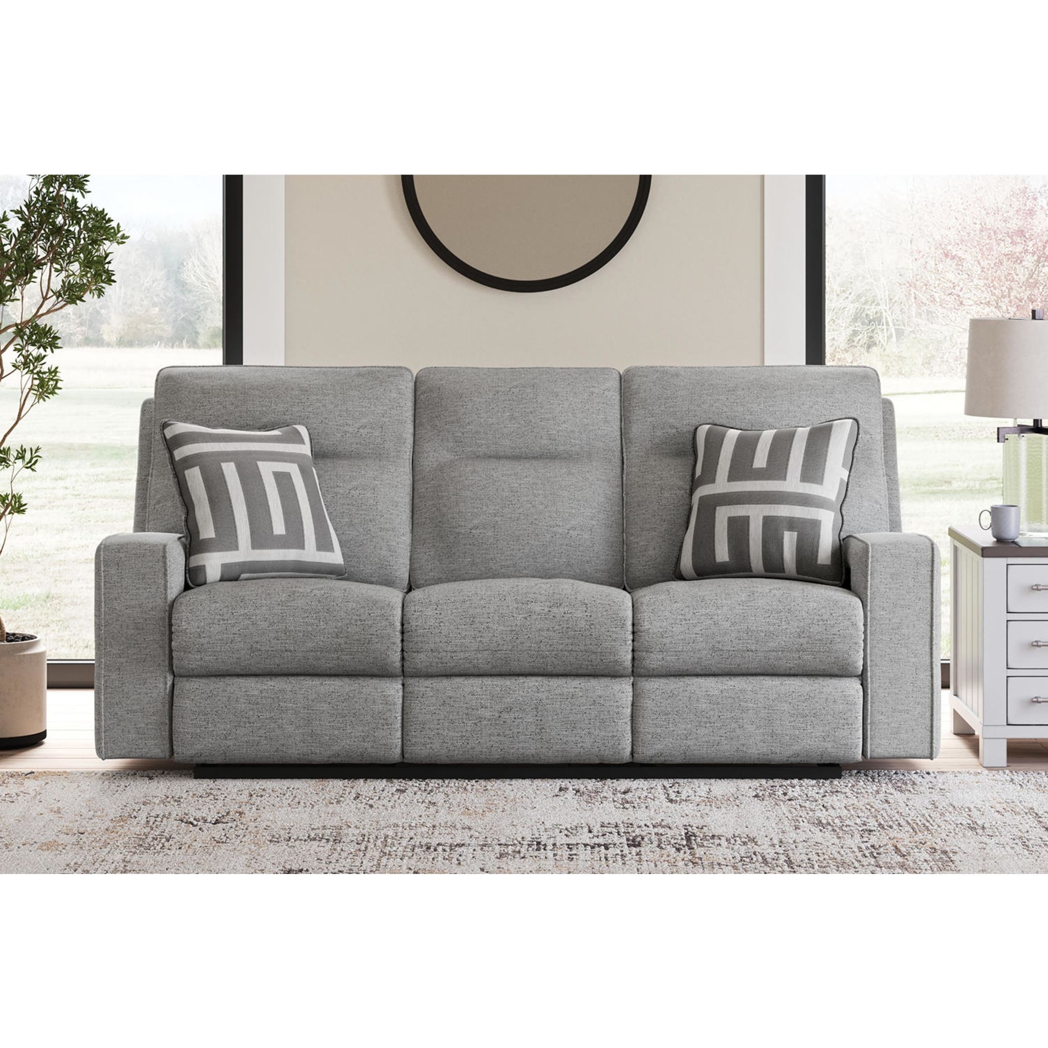 Biscoe-Exclusive Power Reclining Sofa with Adjustable Headrest - Gallery Image 1