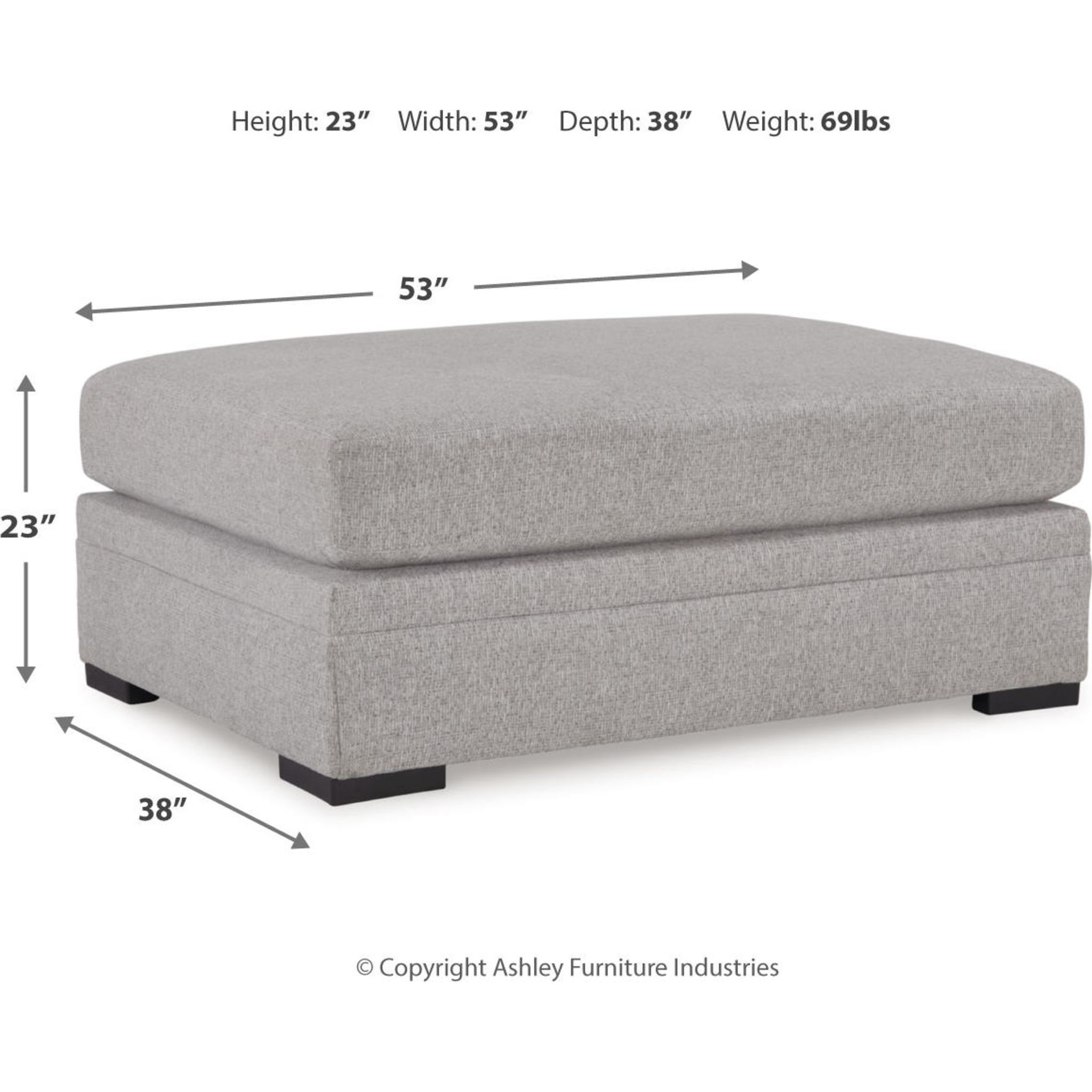 Bresslyn Place-Exclusive Oversized Accent Ottoman - Gallery Image 4