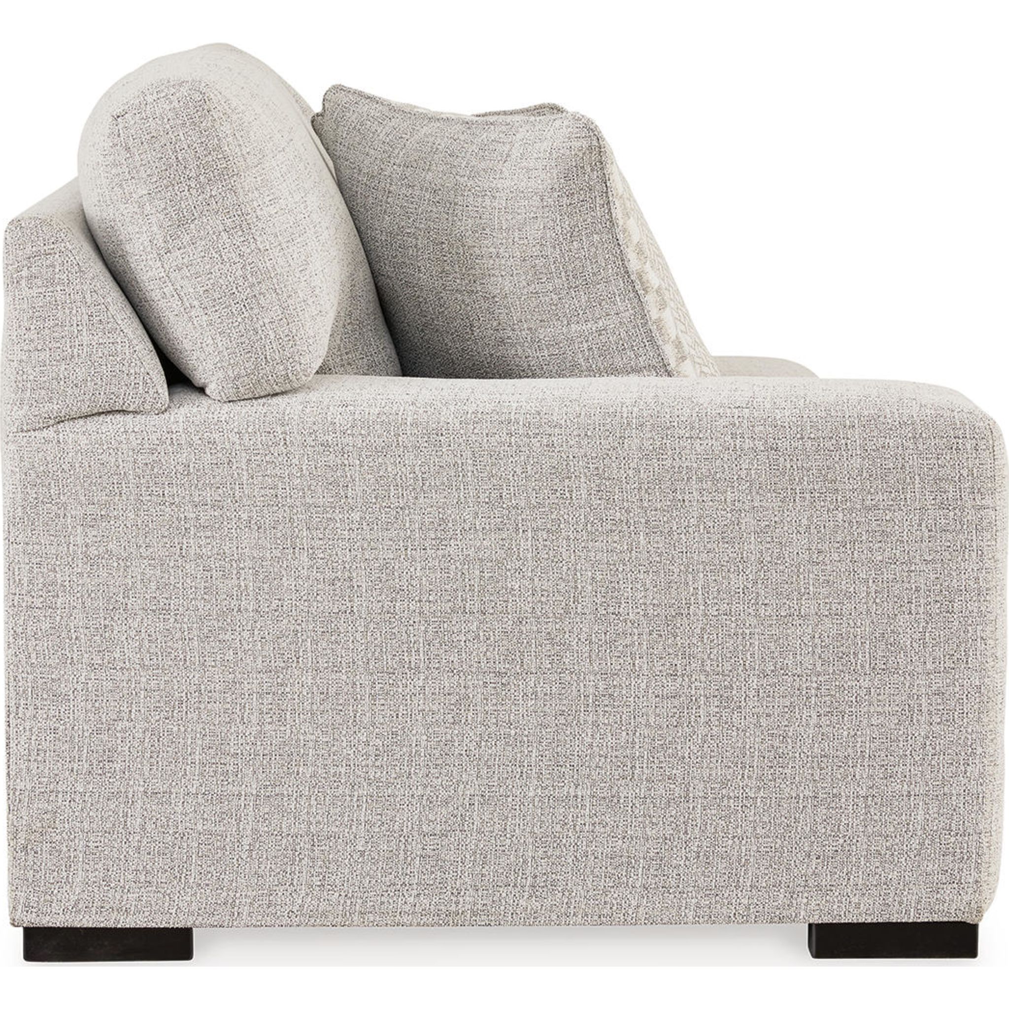 Larce-Exclusive 4 Piece Sectional - Stone/Reversible - Gallery Image 12