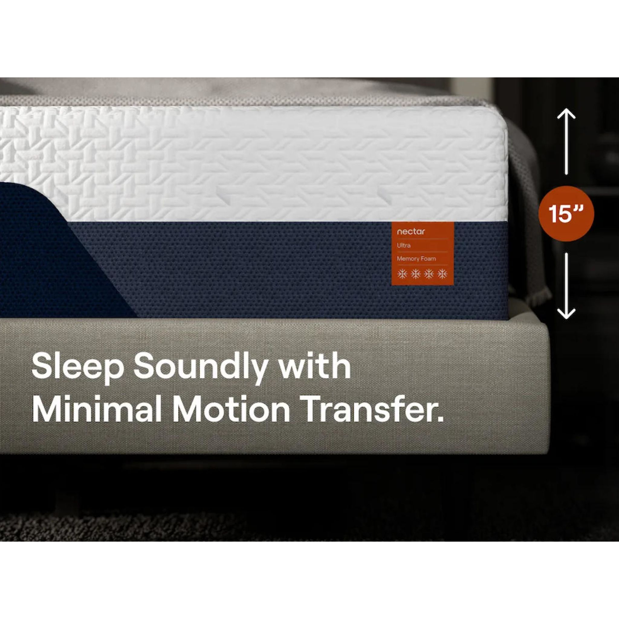 Nectar Ultra Memory Foam 5.1 Full Mattress - Gallery Image 3