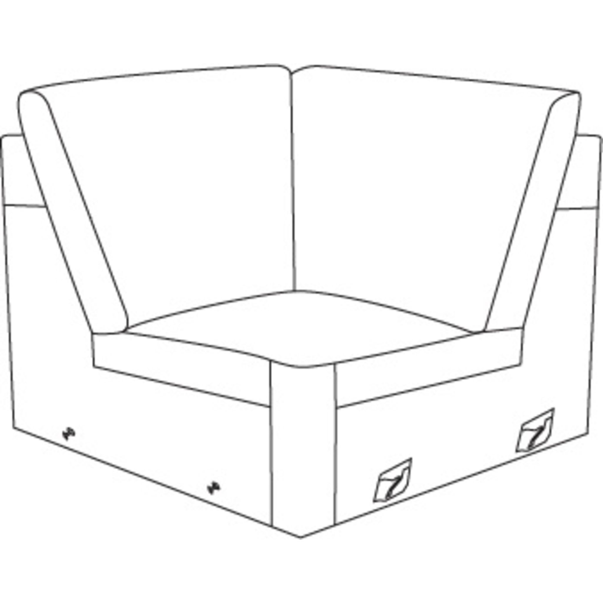 Xpand 7 Piece Power Modular Sectional - Sahara Arctic - Right
