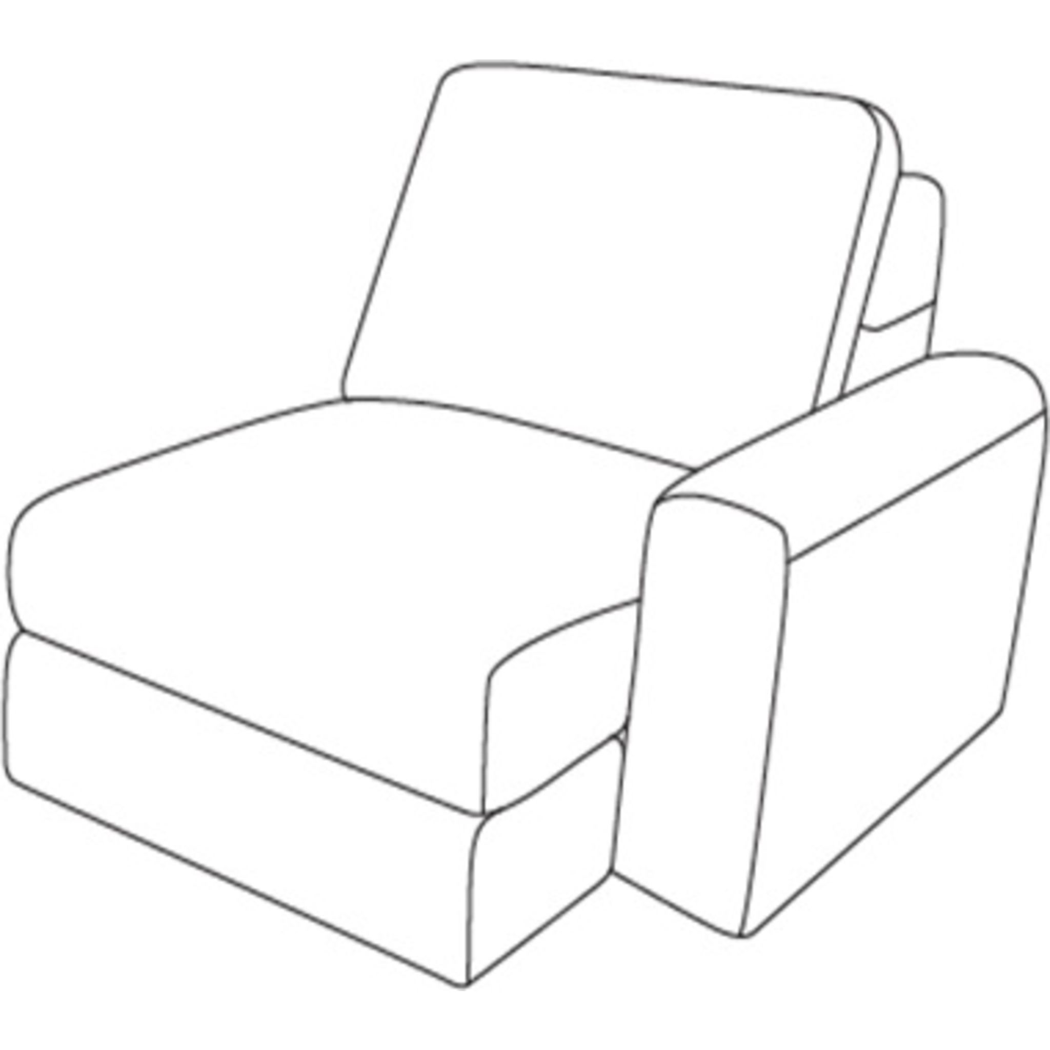 Xpand 7 Piece Power Modular Sectional - Sahara Arctic - Right