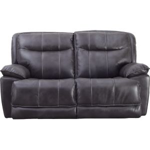 Brandi Reclining Loveseat Grey Dufresne Furniture Appliances