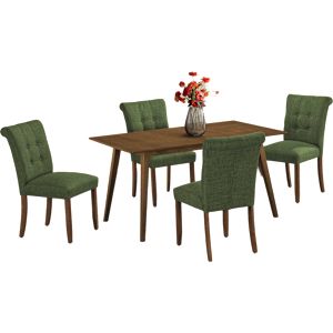 Walnut/Green