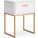 White/Goldtone