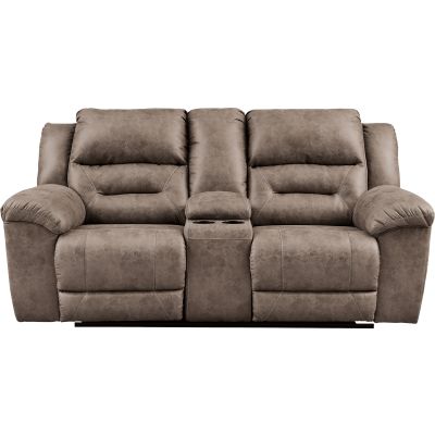 Mccade reclining hotsell loveseat with console