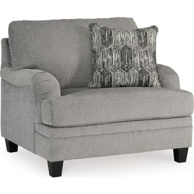 Ashley mercado chair deals and a half