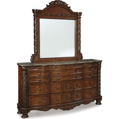 Johnelle Exclusive Dresser and Mirror Ashley Canada