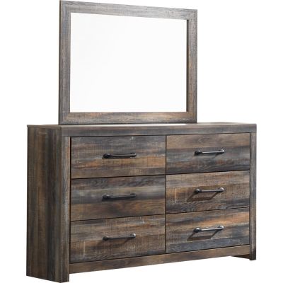 Johnelle dresser sales and mirror