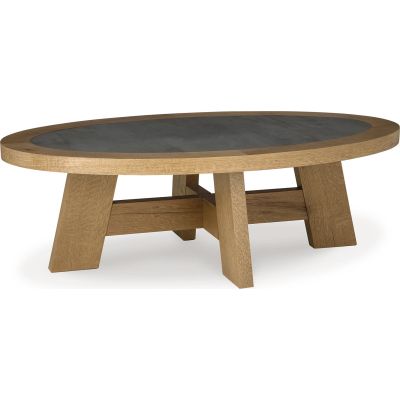 Realyn oval cocktail outlet table by ashley