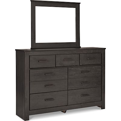 Johnelle dresser and shop mirror