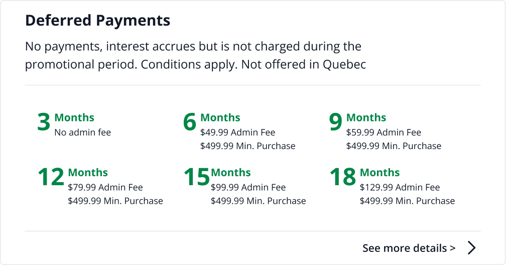 Deferred Payments