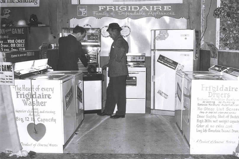 Great Depression era storefront