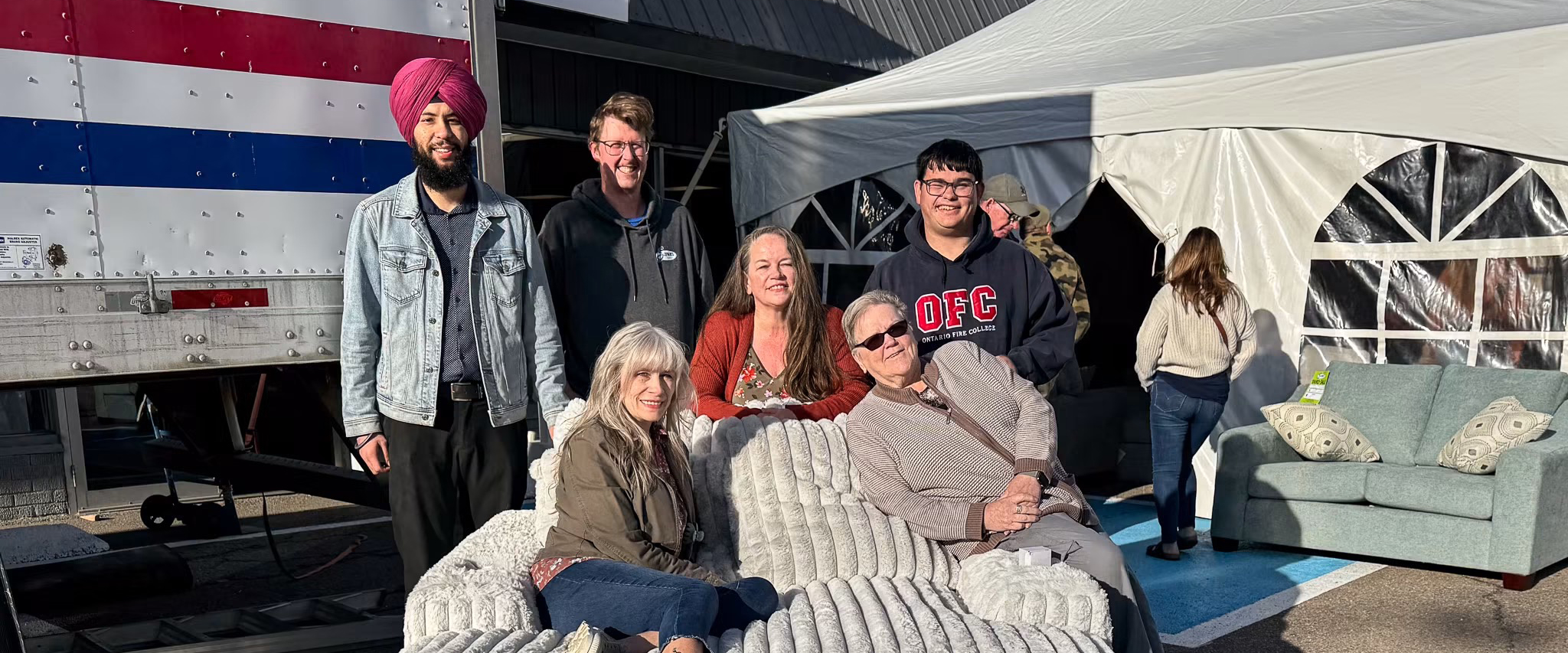 Schwartz team out in the community