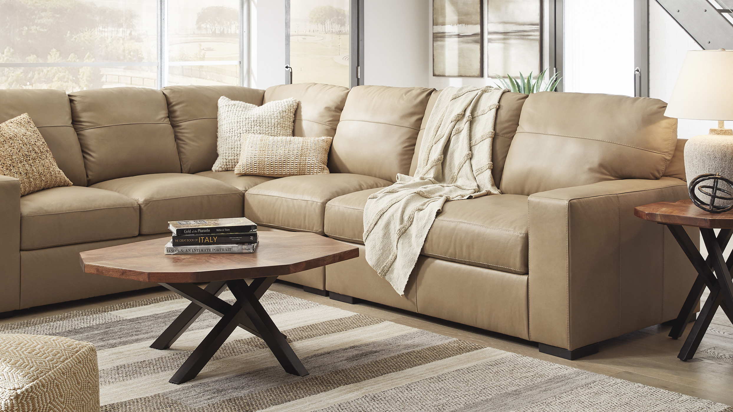 Furnished living room